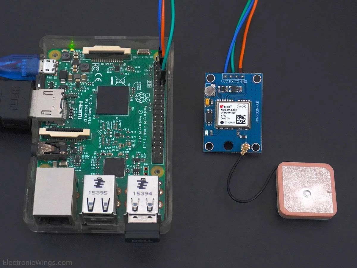 GPS Module Interfacing with Raspberry Pi Raspberry Pi
